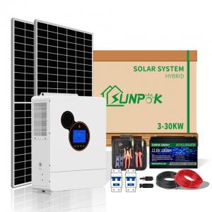China Sunpok household solar power systems renewable energy solar 3KW 5KW 10KW solar power supply on sale