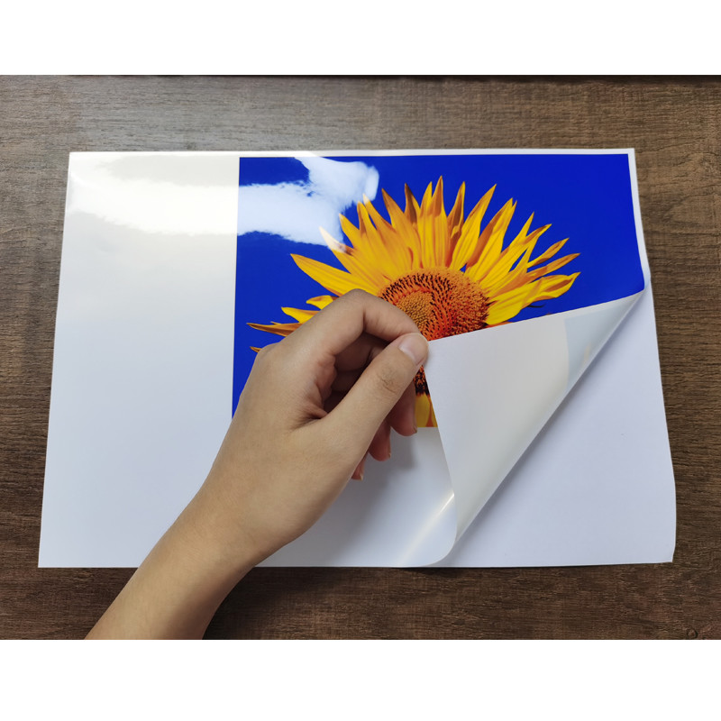 Cheap 110gsm Glossy Sticker Photo Paper wholesale
