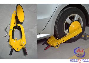 China Antitheft Car Wheel Clamp Lock And Steering Wheel Lock for 30-40 inch tire on sale