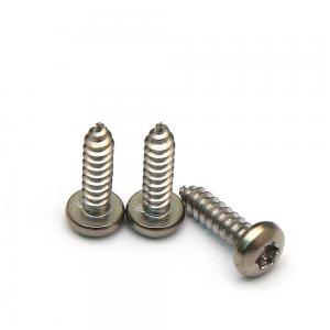 Cheap Six lobes Drive Tamper Proof Security Pan Head A2 304 Stainless Steel Self Tapping Screws wholesale