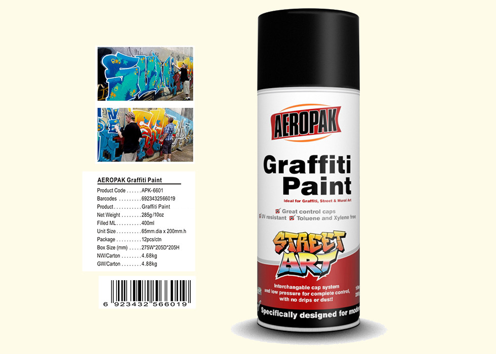 Cheap Cream White Color Graffiti Spray Paint  No Harm For Festive Occasions wholesale