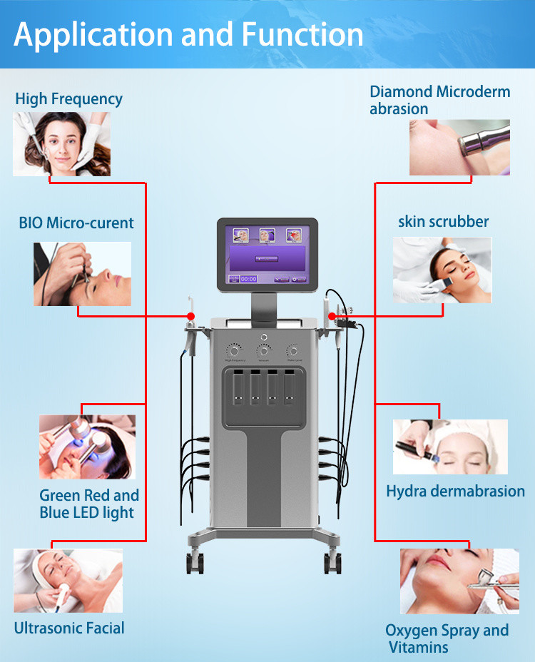 Buy cheap Touch Screen Hydra Beauty Machine , Hydrafacial Dermabrasion Device 100kpa from wholesalers