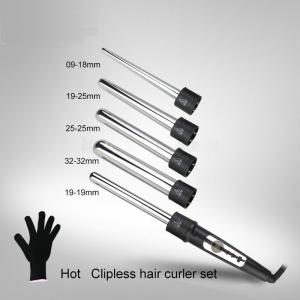 Cheap Multi - Function Hair Curling Iron Rechargeable Curling Iron PTC Heater Type wholesale