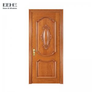 Cheap Beautiful Commercial Solid Hardwood Internal Doors With Hardware Logo Embossed wholesale
