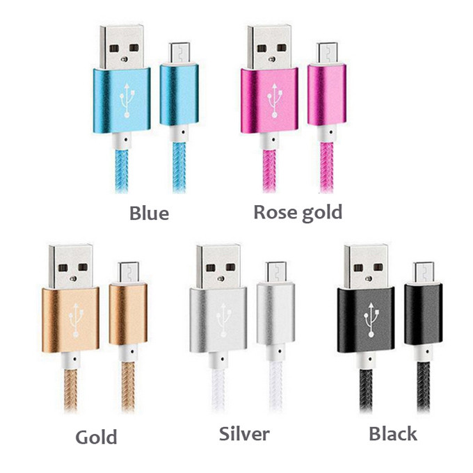 China 2016 Andriod Mobile Phone Charging Cable Fabric Braided Data Cable for Iphone 5 for sale
