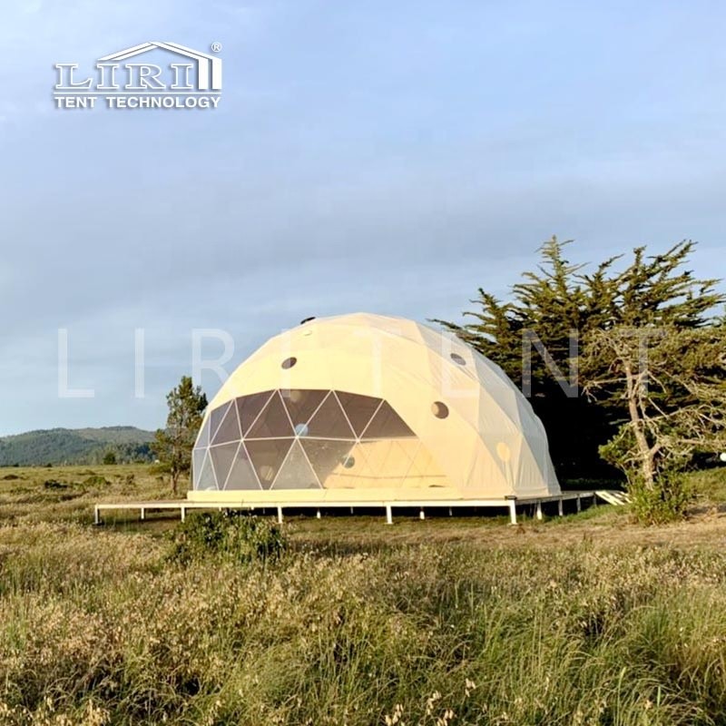 China Clear Cover Round Dome Glamping on sale