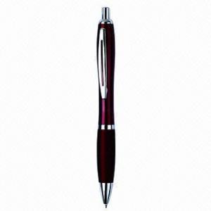 Cheap Metal Click-action Ballpoint Pen, Measures 14cm wholesale