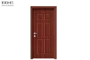 Cheap MDF Composite Wooden House Doors / Outswing Interior Hollow Core Wood Doors wholesale