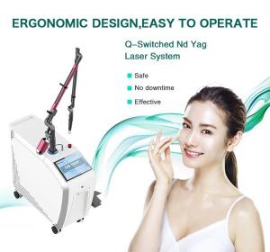 Cheap Vascular / Birthmark Q Switched ND Yag Laser Tattoo Removal Machine 5Hz Virtually painless wholesale