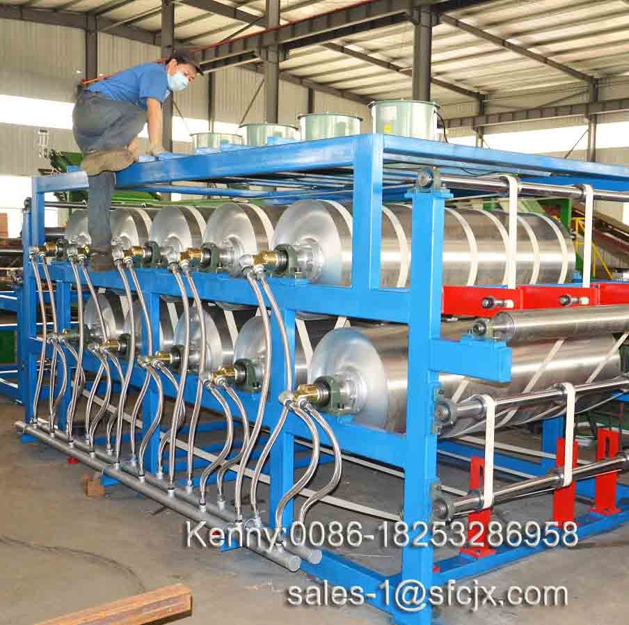 Buy cheap Stainless Steel Rubber Batch Off Cooler from wholesalers
