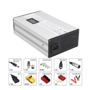 China 900W 24V 25A Sealed Lead Acid Battery Charger Deep Cycle Automatic on sale