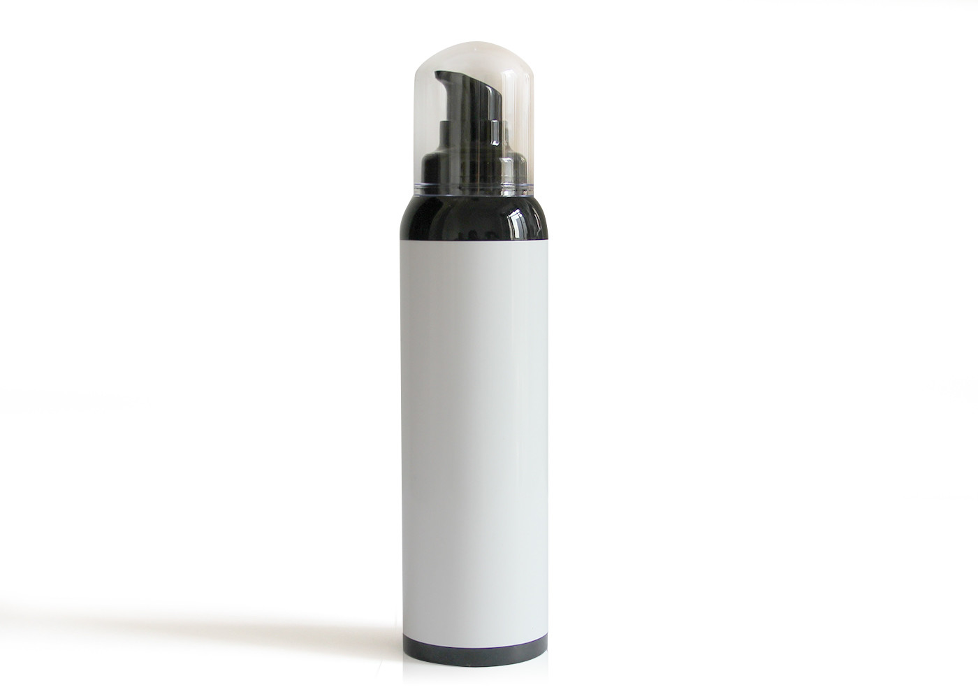 Cheap Classic White Empty Airless Cosmetic Bottles With Hot Stamping Surface wholesale