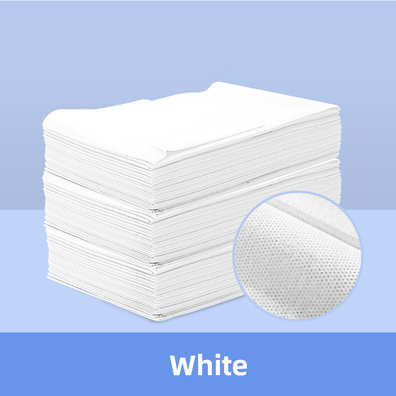 Cheap Luxury White Disposable Bed Sheet Set Hotel Non Woven Facial Bed Sheet wholesale