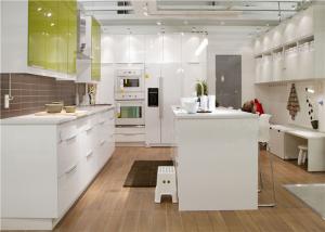 Cheap Custom Kitchen Storage Cabinets With  Marble / Granite / Quartz Stone Countertop wholesale