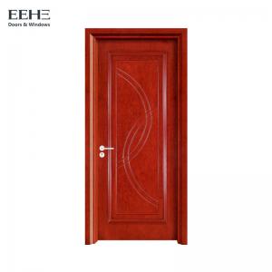 Cheap Moisture Resistant Wood Entrance Doors Residential / Red Commercial Wood Doors wholesale