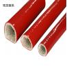 Soft Elastic Fiberglass Insulation Sleeving High Temperature Silicone Wire Sleeve for sale