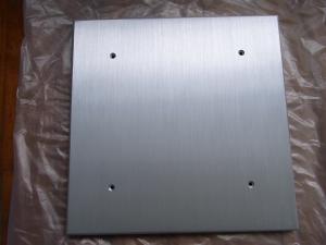 Cheap Brushing Sheet Metal Cover Plate Precision Sheet Metal Fabrication wholesale