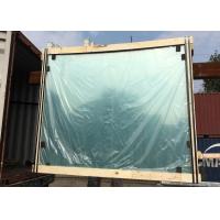China Soundproof  2.7mm Pyrolytic Low E Tempered Glass Wall Panels for sale