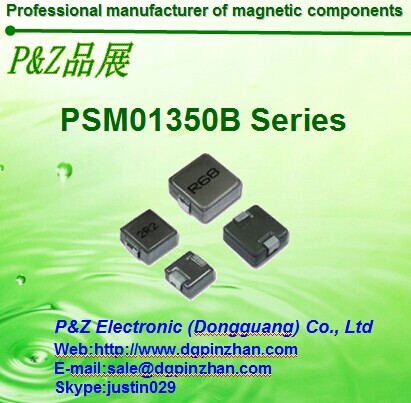 Cheap PSM1350B Series 0.36~6.8uH Iron alloy Molding SMD High Current Inductors Chokes Square wholesale