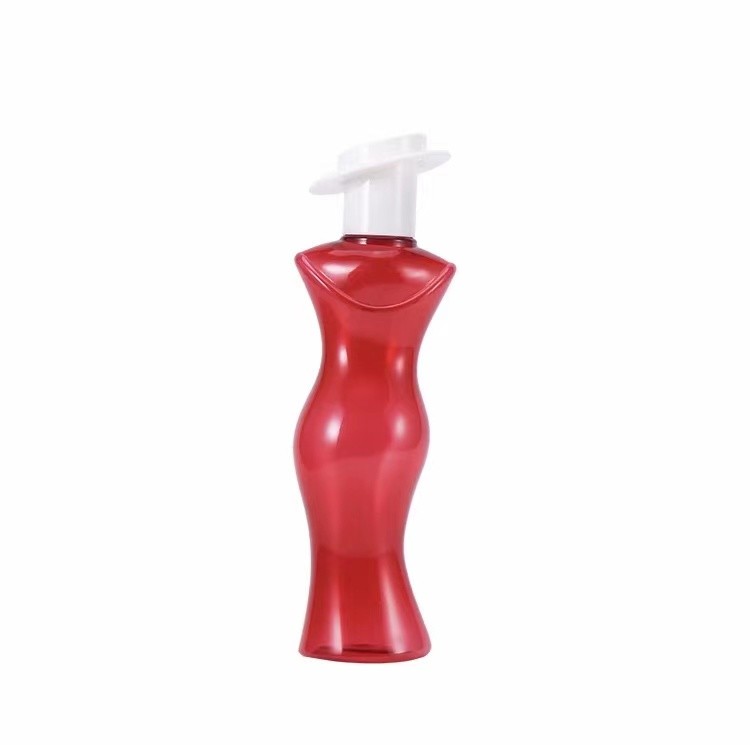 Cheap SCREW CAP Plastic Shampoo Bottle for Women Cosmetic Packaging wholesale