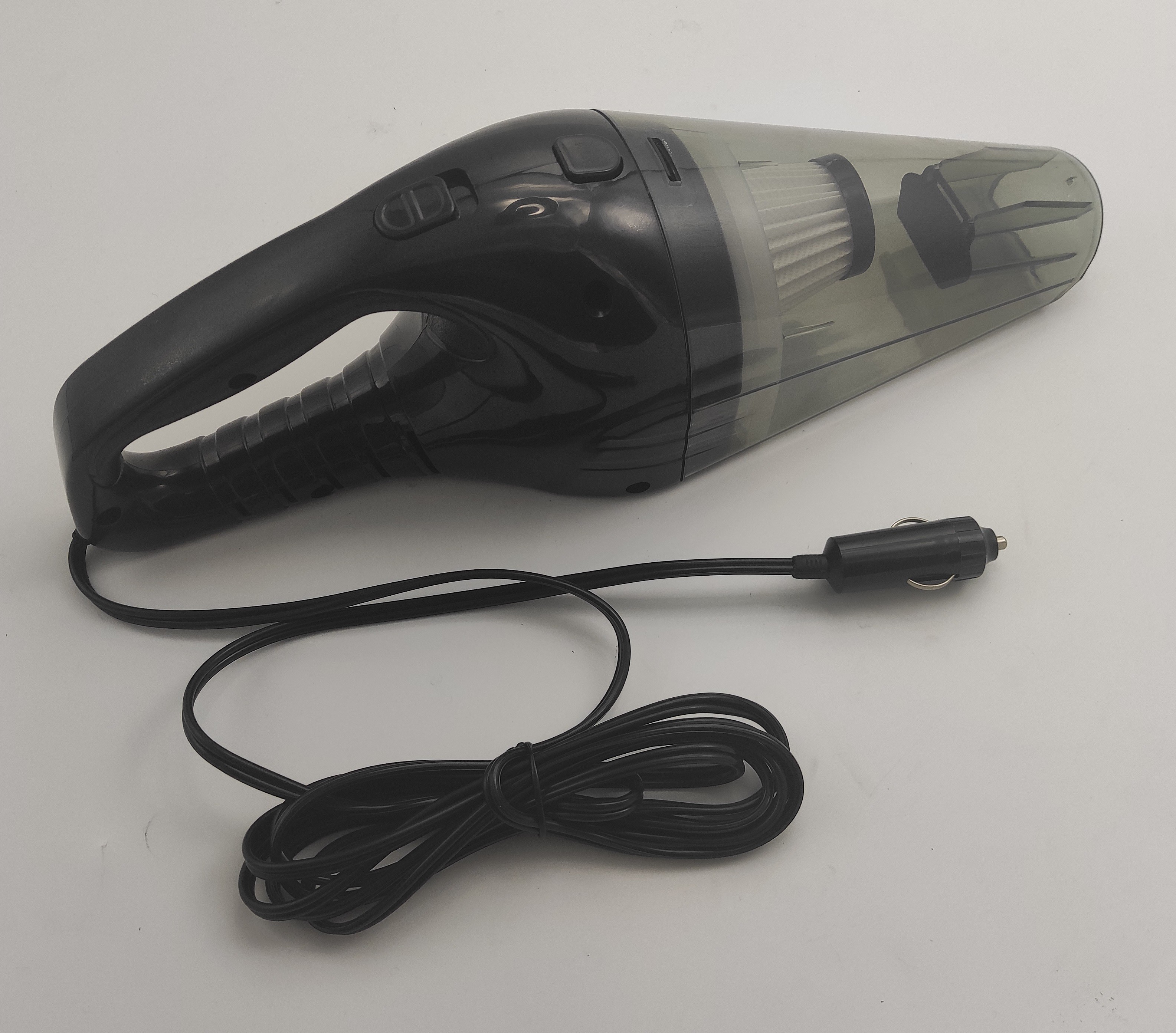 Cheap Black 12vDc Portable Car Vacuum Cleaner Plastic For Car Cleaning wholesale