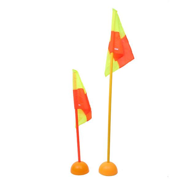 Quality 1m 1.5m Soccer Field Corner Flags , OEM Sports Corner Flags for sale