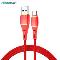China CE Ultraportable Mobile Phone USB Cables Nylon Braided Practical for sale