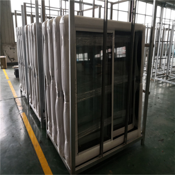 China AS2047 Glazed Aluminium Frame Glass Window Swing Open Style for sale