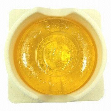 China Organic Soap, Measures 6.5 x 6.5 x 2.5cm, Available in Gold Color on sale