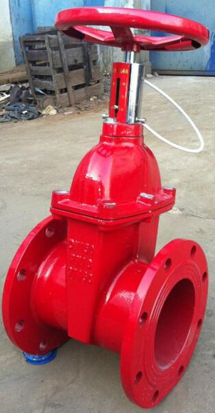 Cheap Signal DI Resilient Seated Gate Valve  With Indicator For Fire Fighting DN40 ~ DN 1200 wholesale