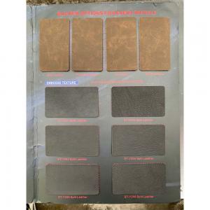 Cheap Recycle Artificial Leather Fabric , SGS Faux Leather Eco Friendly 2000 G/M wholesale