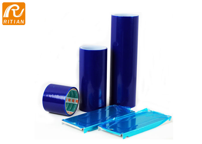 China Anti UV Sheet Metal Polyethylene Protective Film Solvent based Adhesive for sale