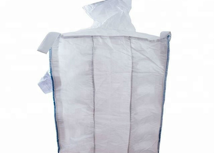 Flat Bottom Breathable FIBC Bulk Bags , 1 Ton Virgin PP Super Sacks Bags