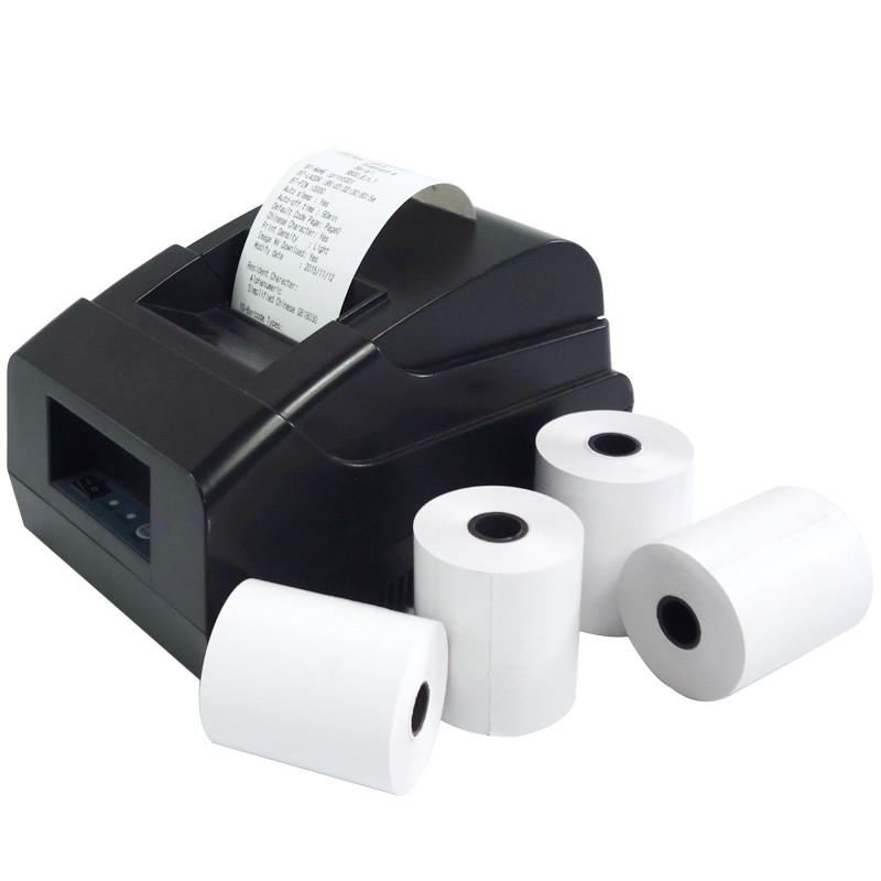 Cheap 80X80mm 65gsm Thermal Receipt Paper Roll For ATM Printer wholesale
