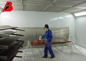 Cheap 34.5KW Cabinet Paint Booth with Water Curtain Filter System wholesale