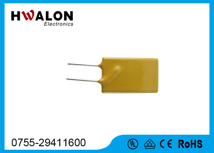 Cheap Thermal PPTC Resettable Fuse Thermistor 0.1-30A Yellow Radial Lead Type For Phones wholesale