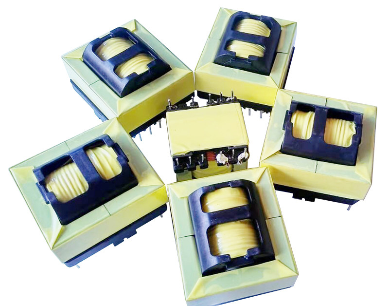 Cheap PZ-ER4033 600uH 40 material core, glued wire winding, low leakage Horizontal high frequency transformer wholesale