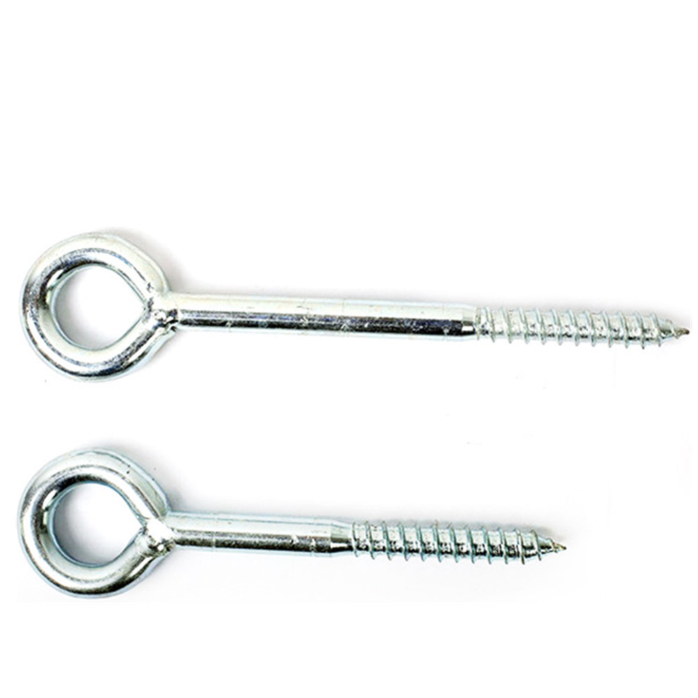 Cheap Carbon Steel Zinc Plated Screw Eyes High Strength Nickel Plated Grade 6.8 8.8 wholesale