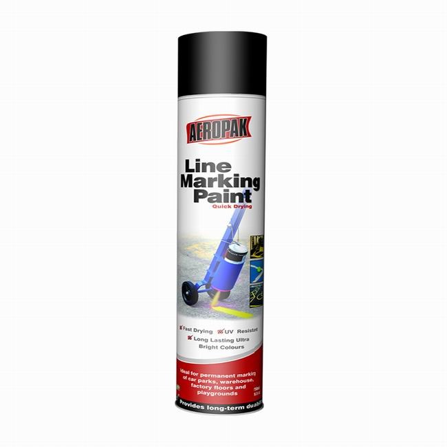 Cheap Permanent Line Marking Spray Paint Fast Drying UV Resistant AEROPAK 500ml wholesale