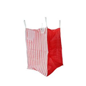 Firewood Ventilated Industrial Mesh Bags , High Strength Mesh Onion Bags