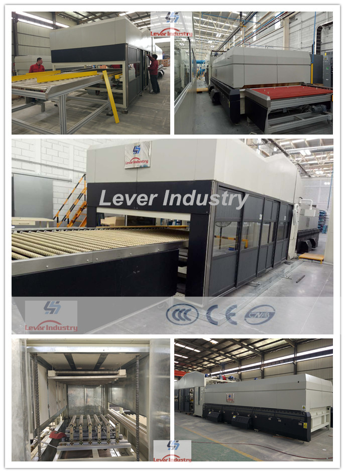 Double Curvature Bending Glass Tempering Furnace for Auto rear glass for sale