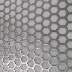 Cheap Hexagonal Perforated Aluminum Sheet 2mm Thick 3003 5005 5052 6061 3004 wholesale