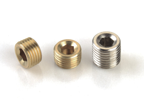 Buy cheap Metal Air Compressor Parts 3PC. 1/4” Npt Plug Fittings / Pneumatic Fittings from wholesalers