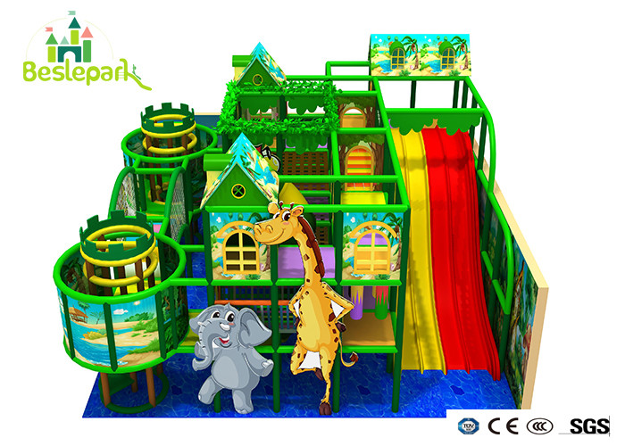Cheap Soft Huge Jungle Gym Indoor Playground Anti Skid For Kids 3 - 15 Years Old wholesale
