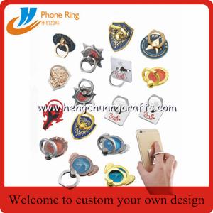 Cheap Custom different shape phone ring holder for mobile phone customized design wholesale