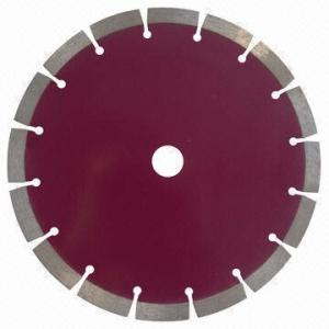 China 230mm diamond saw blade/laser welded blade for wet and dry cutting of various kind of stones  on sale