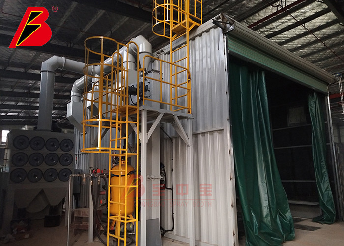 Cheap Surface Cleaning BZB Sandblasting Room wholesale