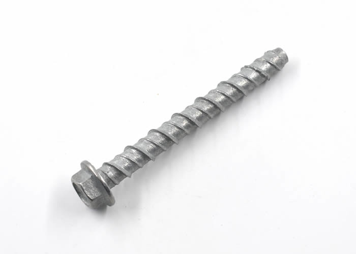 Cheap Hardened Fasteners Screws Bolts Indented  Serrated Hex Head Concrete Screws wholesale