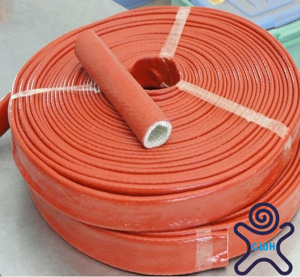 red fireproof sleeve -- heavy duty fire sleeving for sale