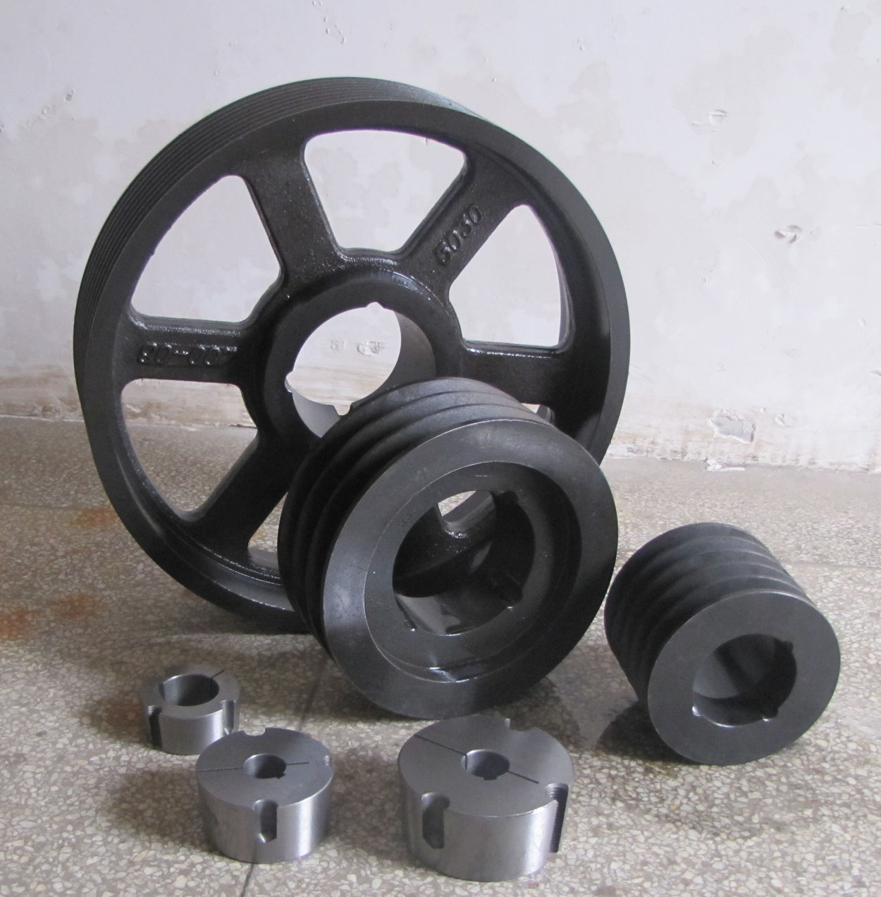 China Driving system components casting iron pulley Taper Bush on sale